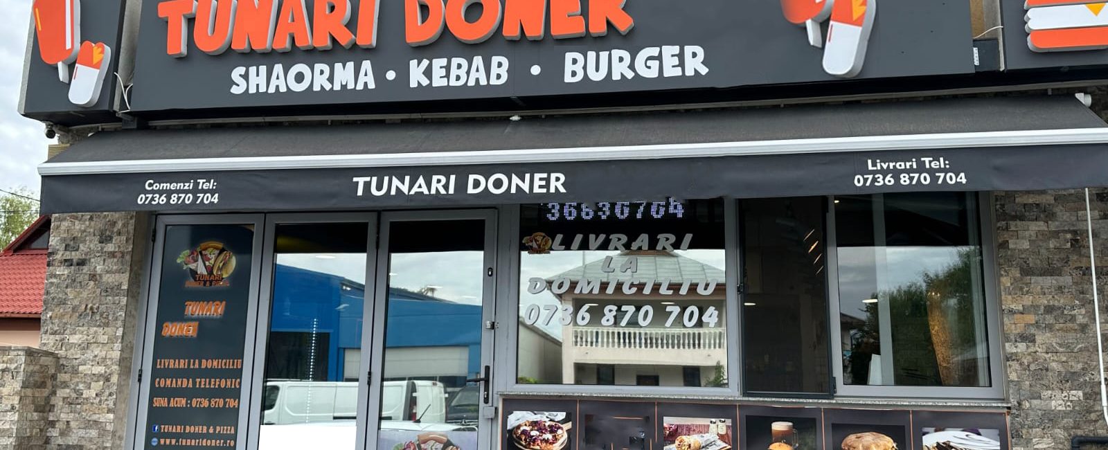 Tunari Doner shaorma kebab burger