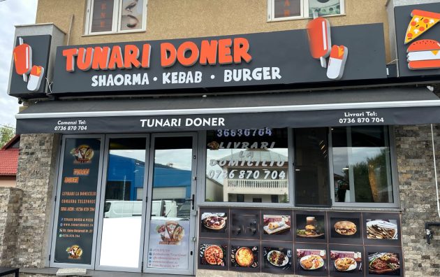 Tunari Doner shaorma kebab burger